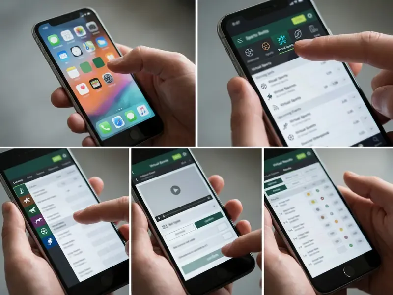 eurobet virtuali app — interfaccia mobile per scommesse virtuali