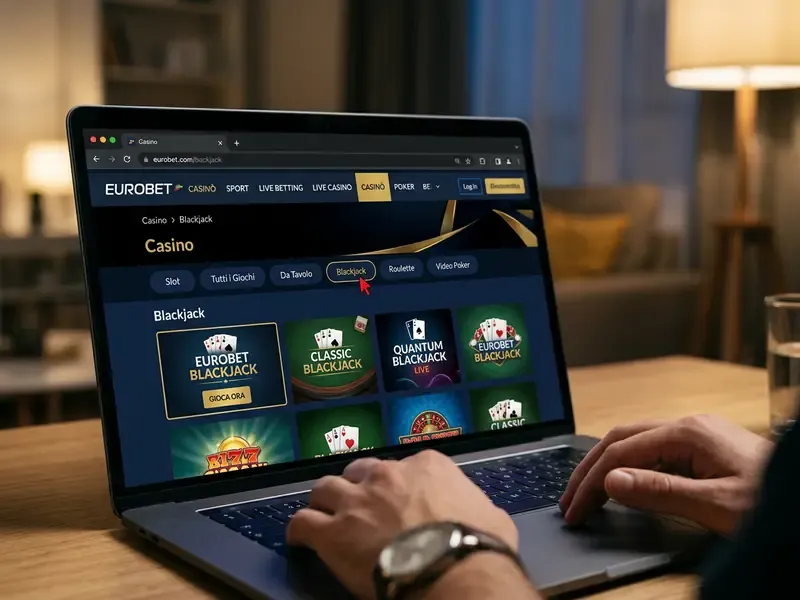 blackjack eurobet dove si gioca