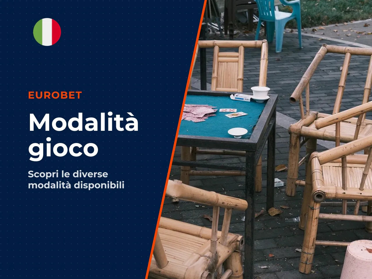 Modalità di gioco: Sit'Go, Tornei, Cash Game e Premio Matto. Oltre a scegliere il titolo, l'utente decide **come** giocare. Eurobet offre cinque modalità distinte, ciascuna con meccaniche e livelli di