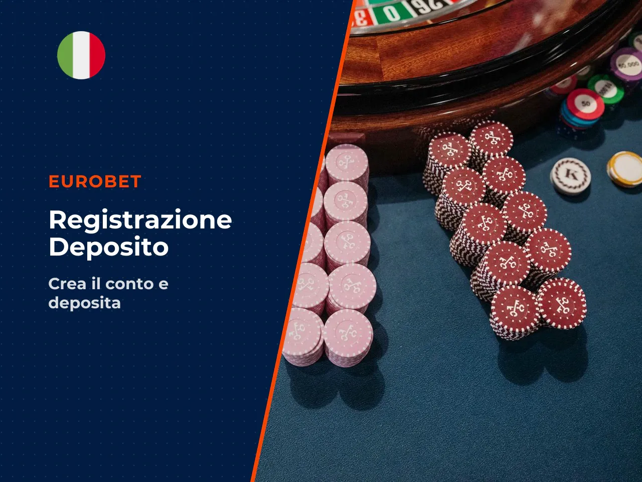 Registrazione, conto e primo deposito