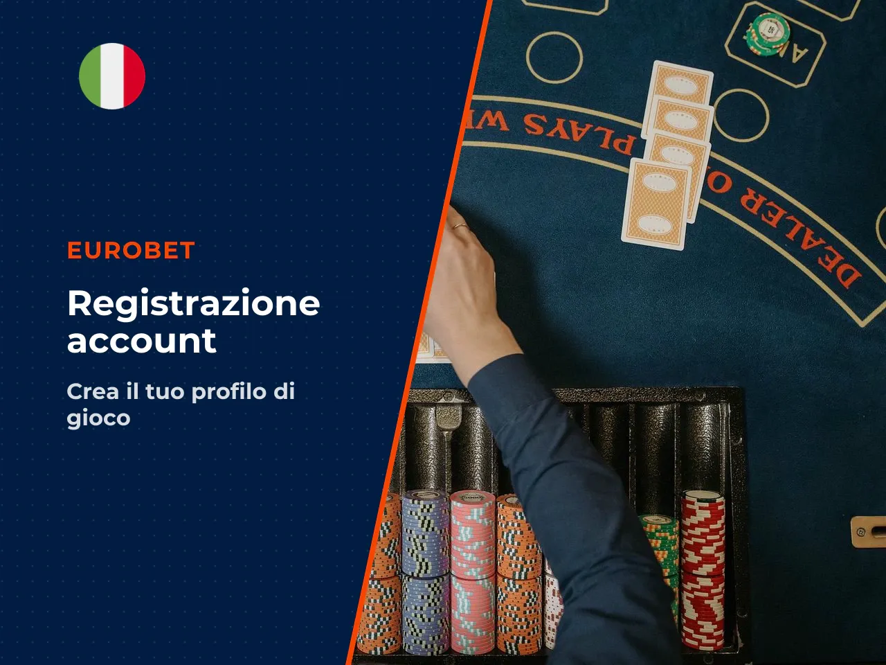 Come registrarsi e collegare il conto di gioco