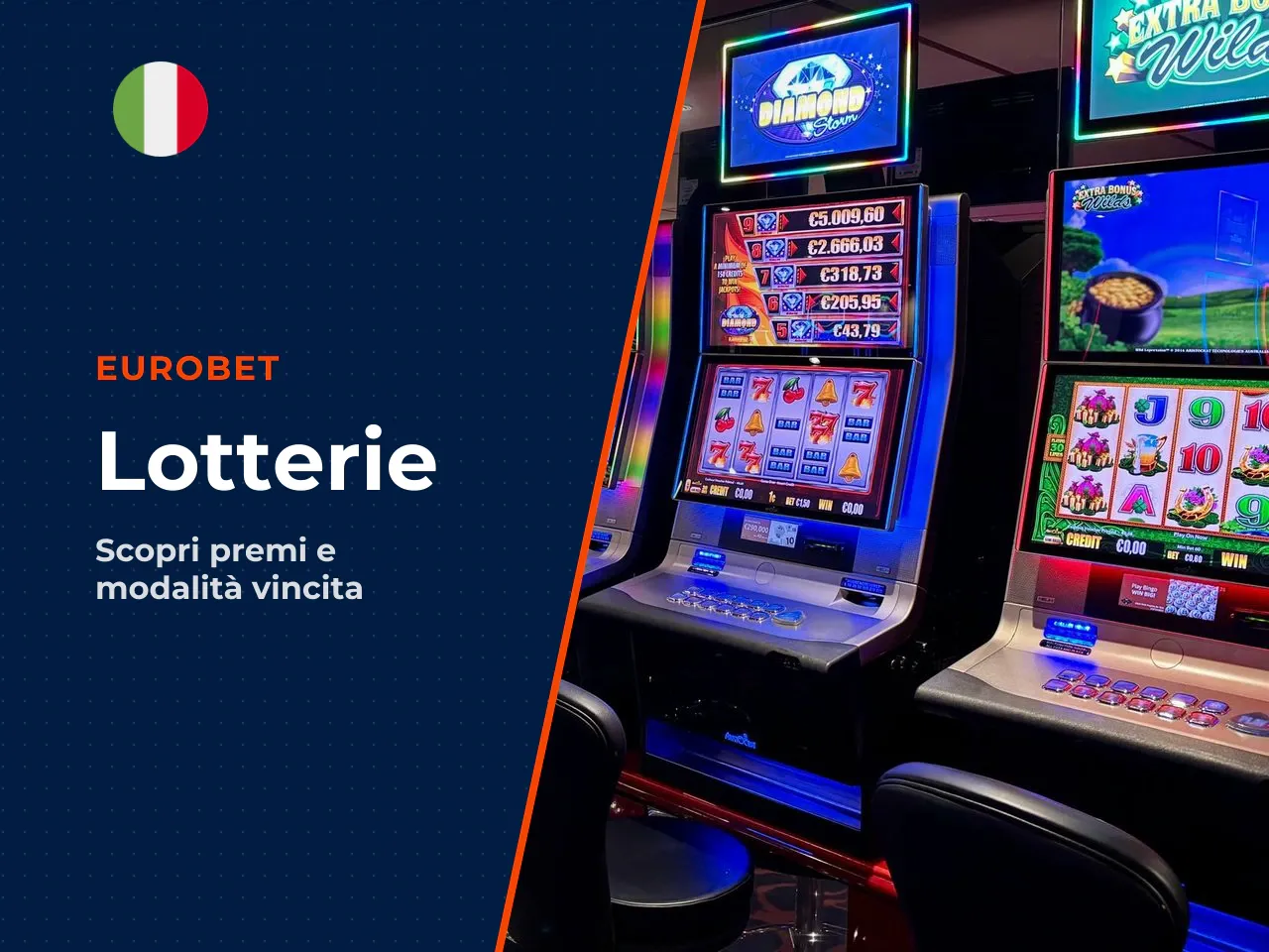 Vincite, premi e pagamento nelle lotterie su Eurobet