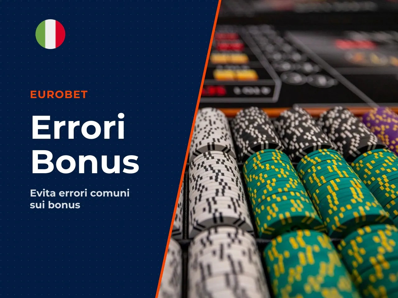 Errori che fanno perdere il bonus