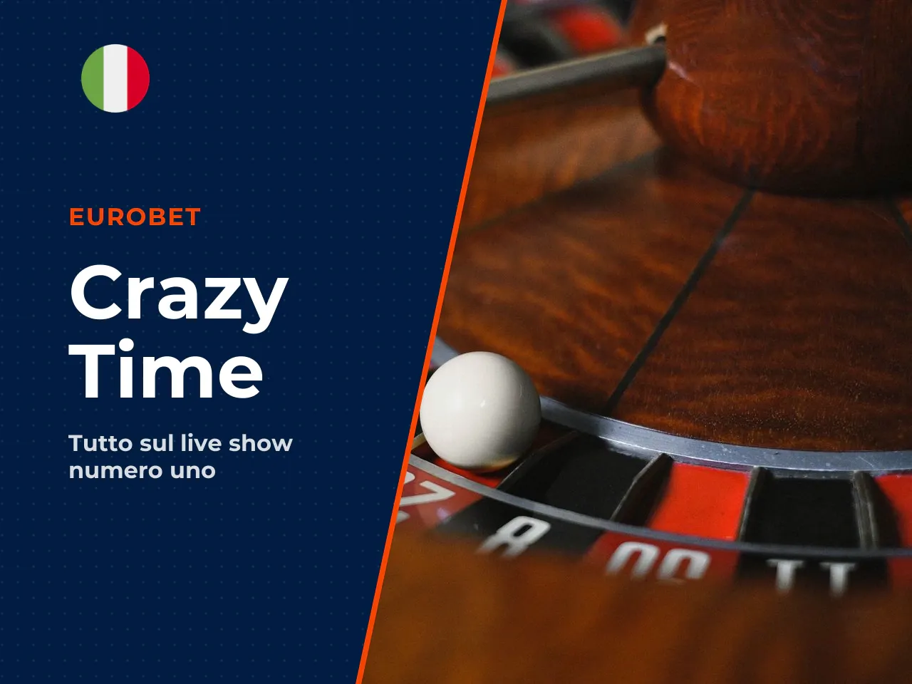 Evolution, live show e posizione di Crazy Time nel catalogo Eurobet