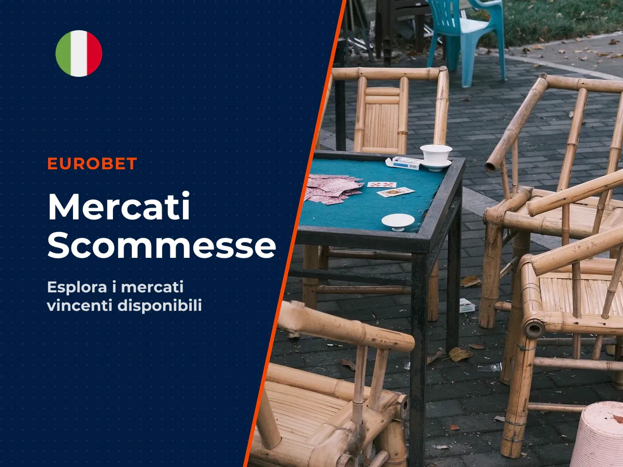 I mercati più cercati: vincente, combo e altri esiti