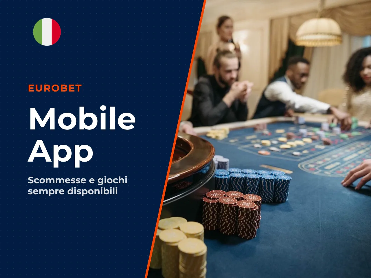 App Eurobet per scommesse, casinò e altri giochi