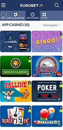 eurobet app poker